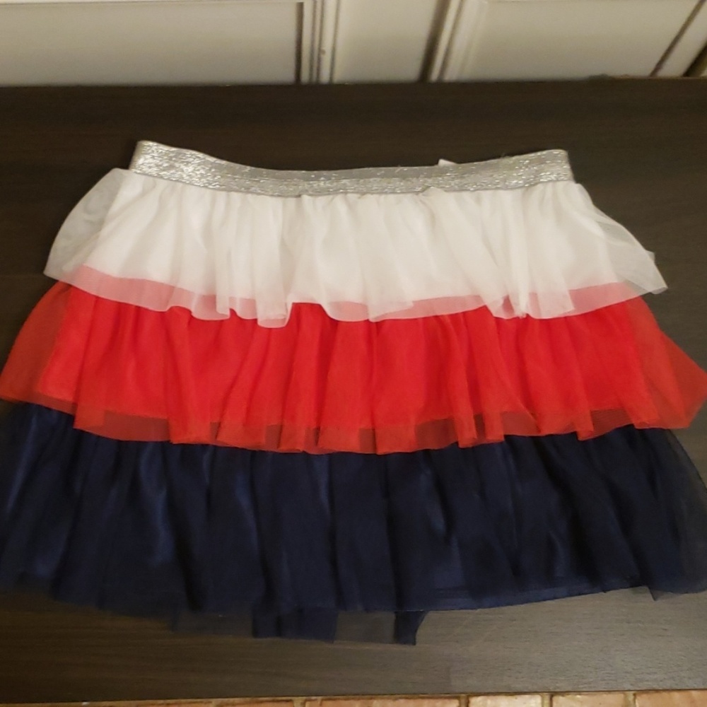 🇺🇲Red White & Blue tulle tutu 🎆 euc